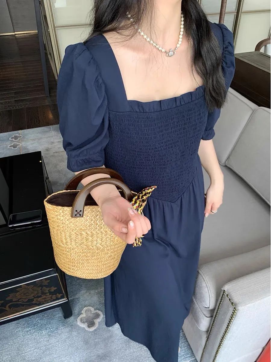 夏天微胖连衣裙,小个子120-150斤微胖连衣裙