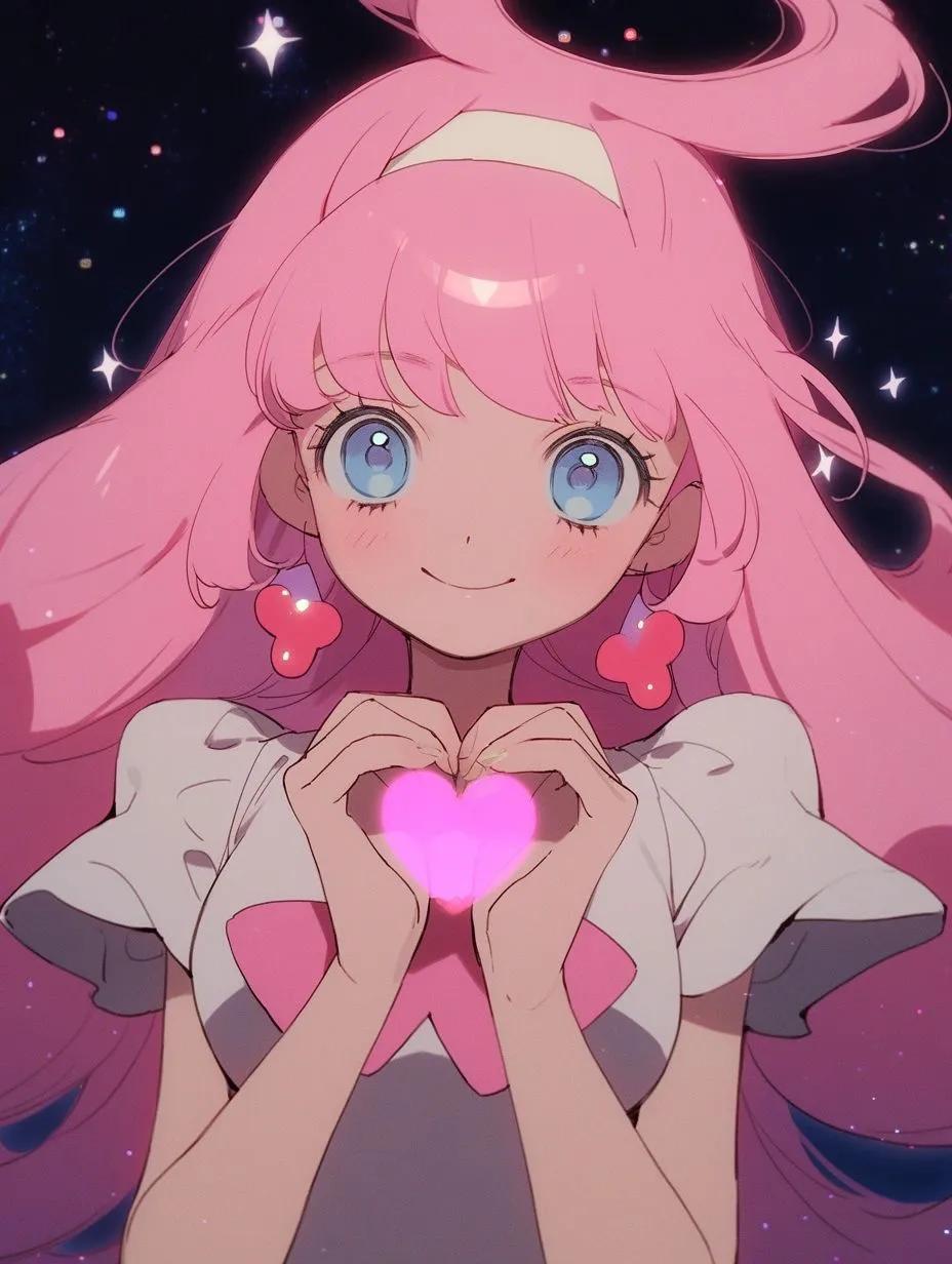 好看的头像女生动漫仙气发光,情侣头像动漫一男一女可爱呆萌