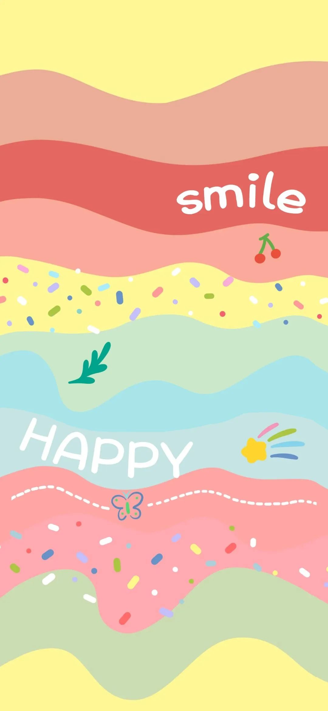 可爱的卡通男女背景,女生聊天背景可爱卡通