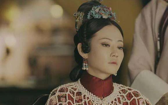 延禧攻略中珍珠披肩,延禧攻略高贵妃头饰及穿着