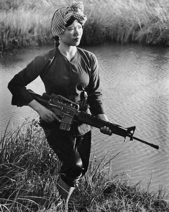 越战10年女兵的全部照片,越战越南女兵真实照片