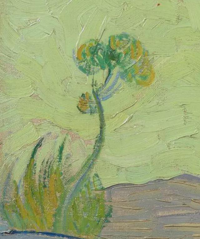 世界油画向日葵,梵高金色麦田油画临摹教程