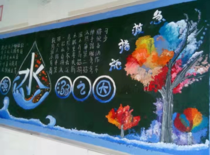 学生黑板报惊艳瞬间,学校黑板报惊艳瞬间