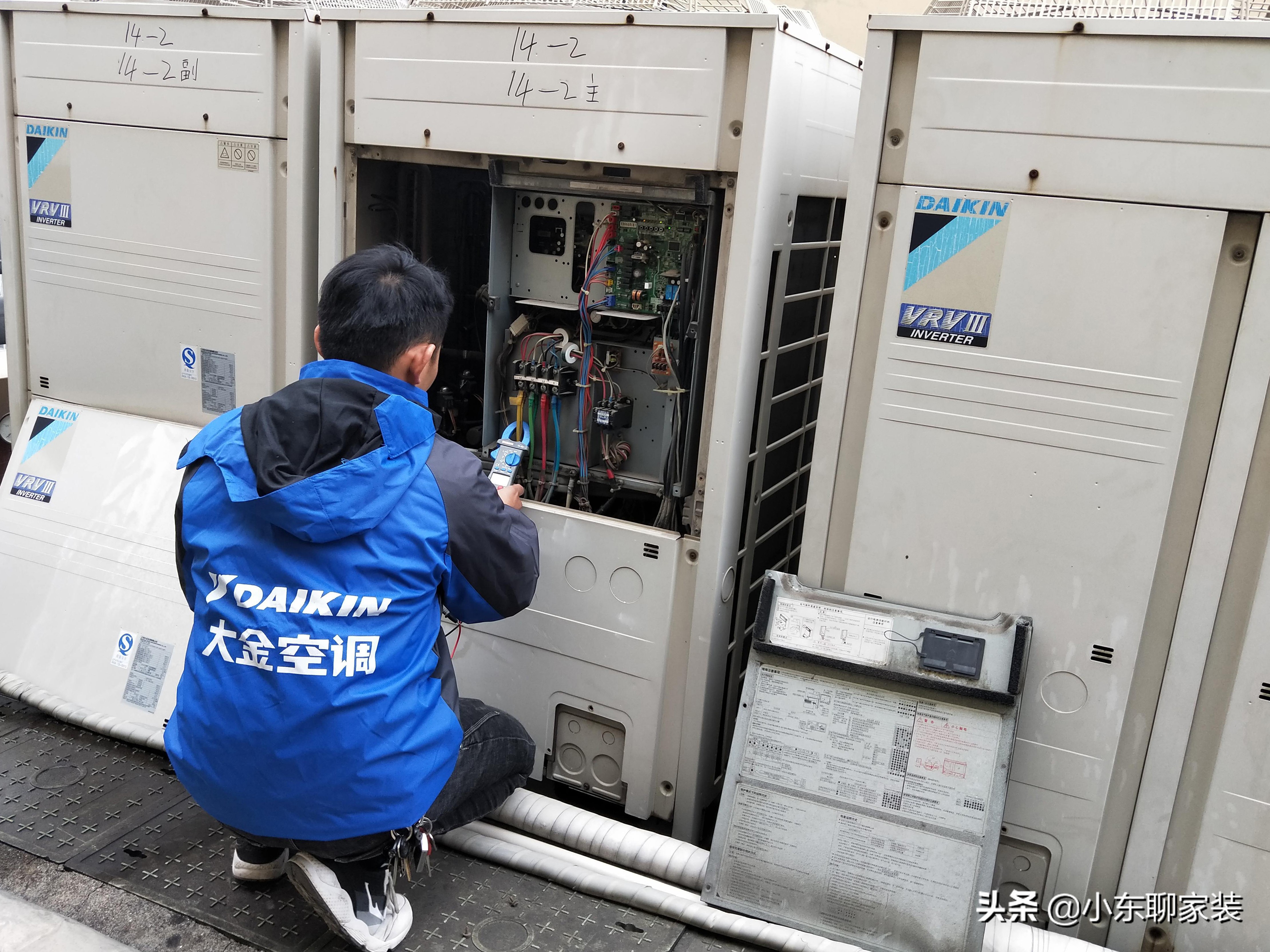 嵌入式空调和中央空调对比,中央空调约克空调对比大金空调