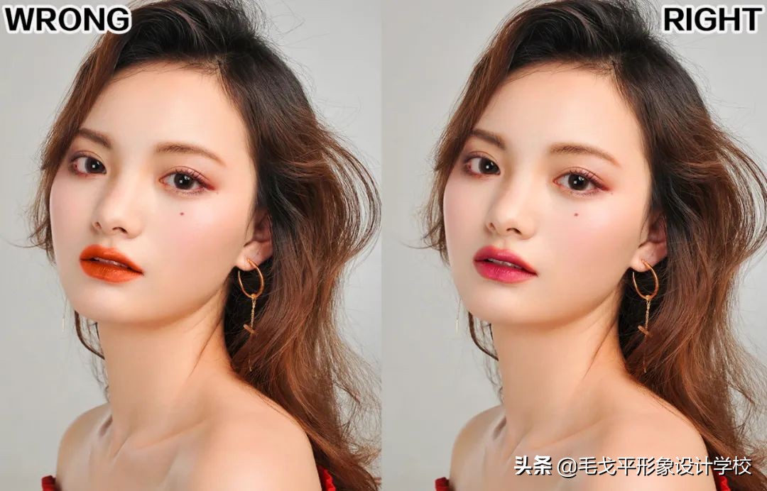 涂口红的正确步骤你涂对了吗,正确涂口红的方法一学就会