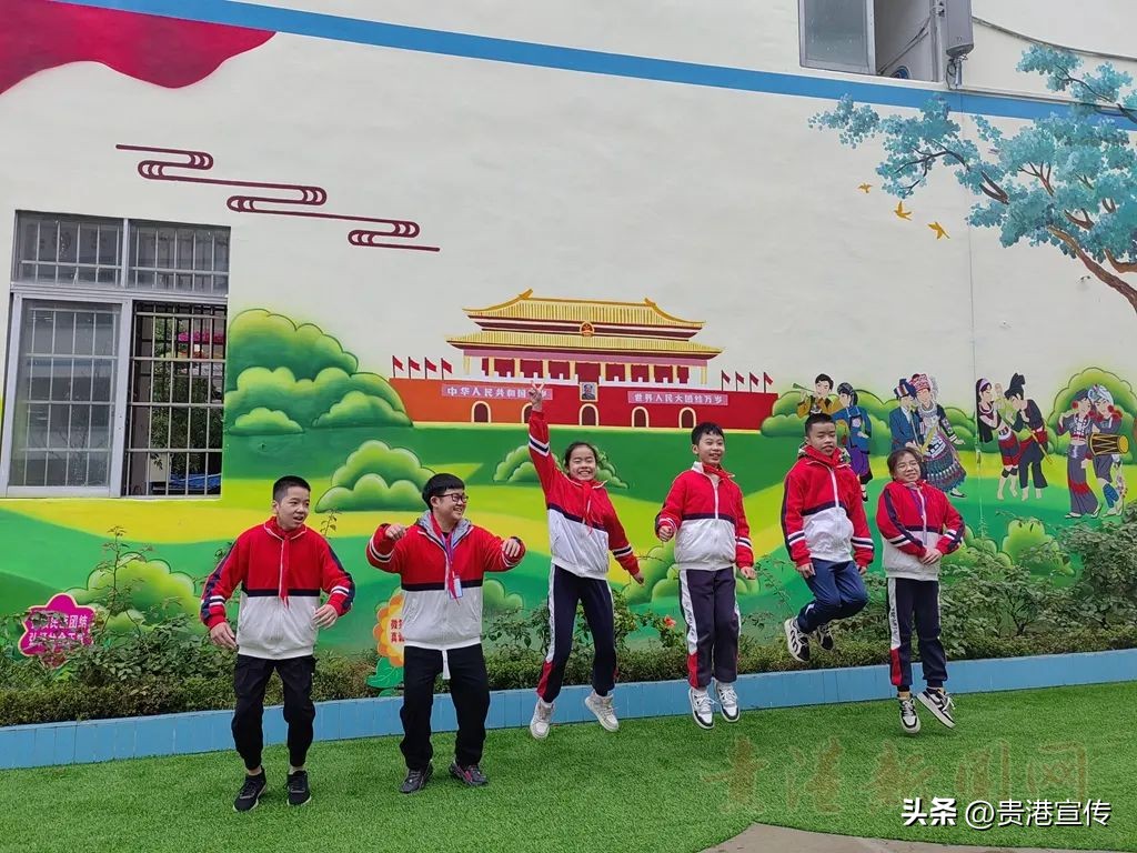 开学花式迎新,广西南宁市花式开学