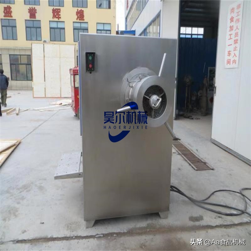 全自动猪肉绞肉机,大型冻肉绞肉机碎肉机