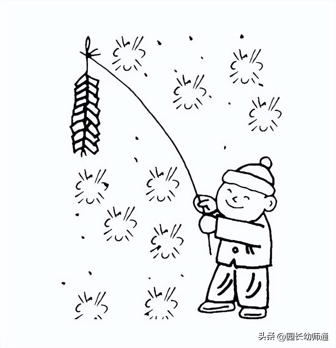 春节龙的简笔画怎么画简单又好看,6-12岁2022年春节简笔画