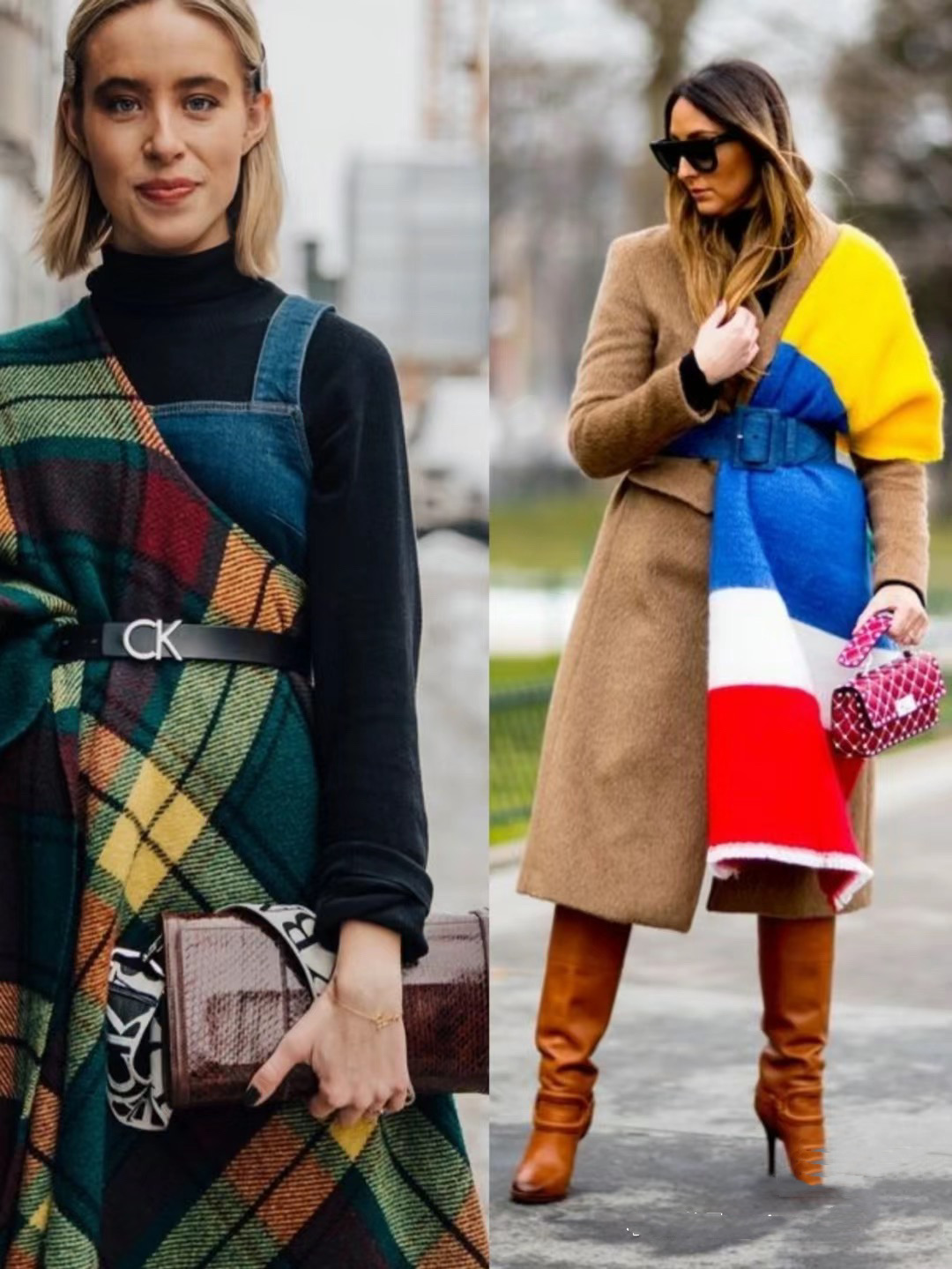 8种秋冬围巾系法等你来学,秋冬最in的围巾系法教程