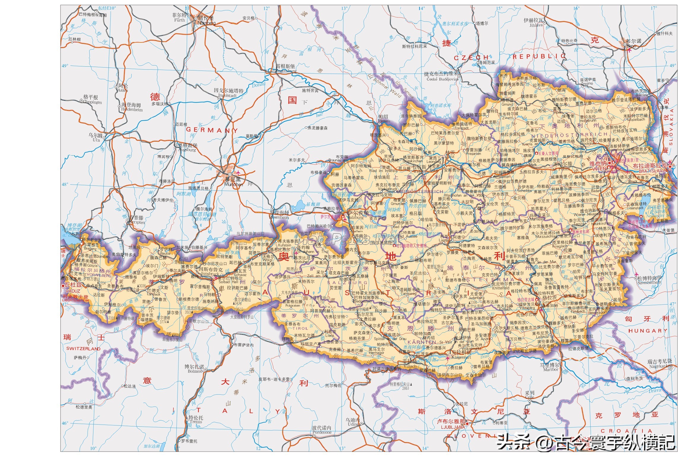 欧洲政区图高清全图,欧洲各国各时期版图