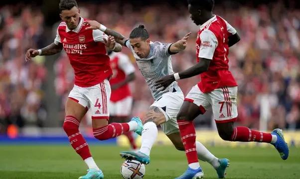 本怀特梅开二度阿尔特塔,本怀特助攻哈弗茨