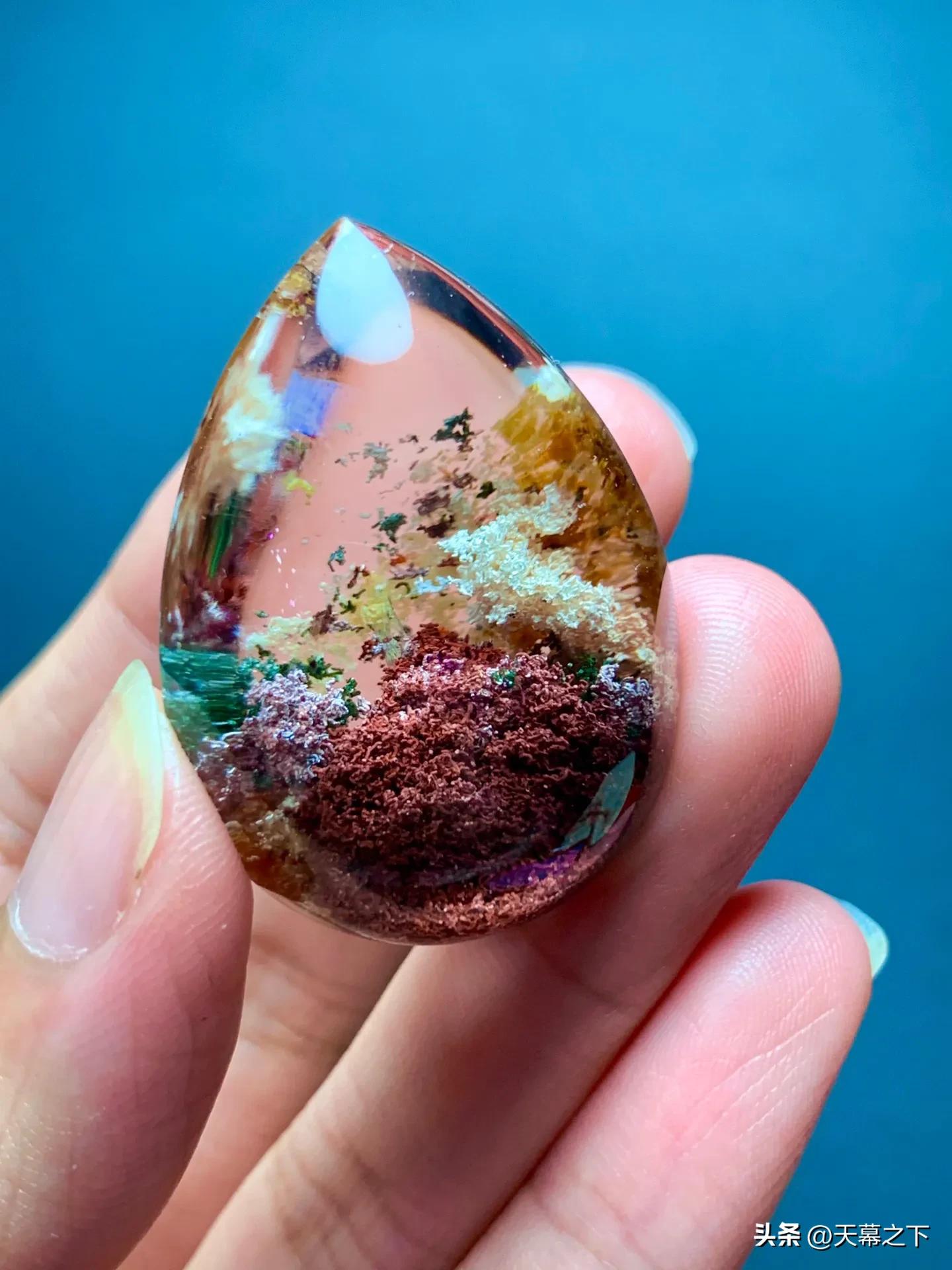 天然水晶吊坠素材,天然水晶吊坠效果图