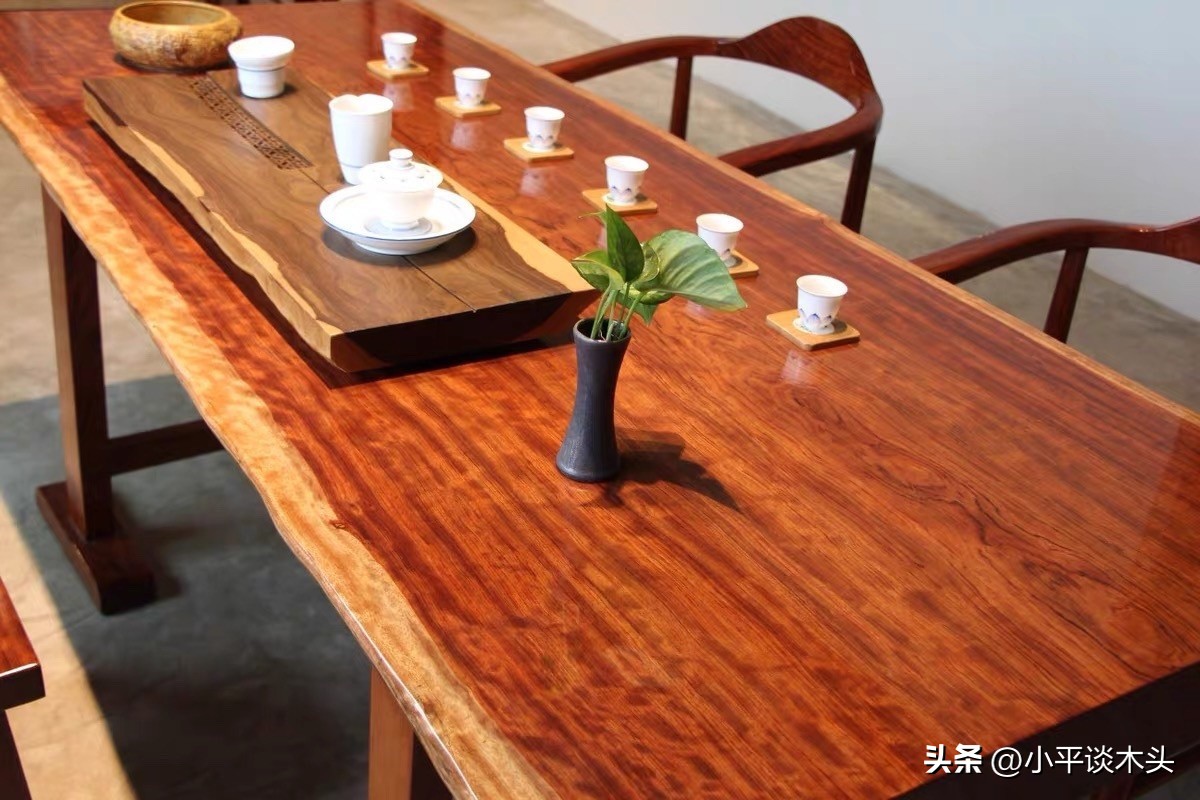 实木大板桌子用什么木头,新中式实木大板桌子