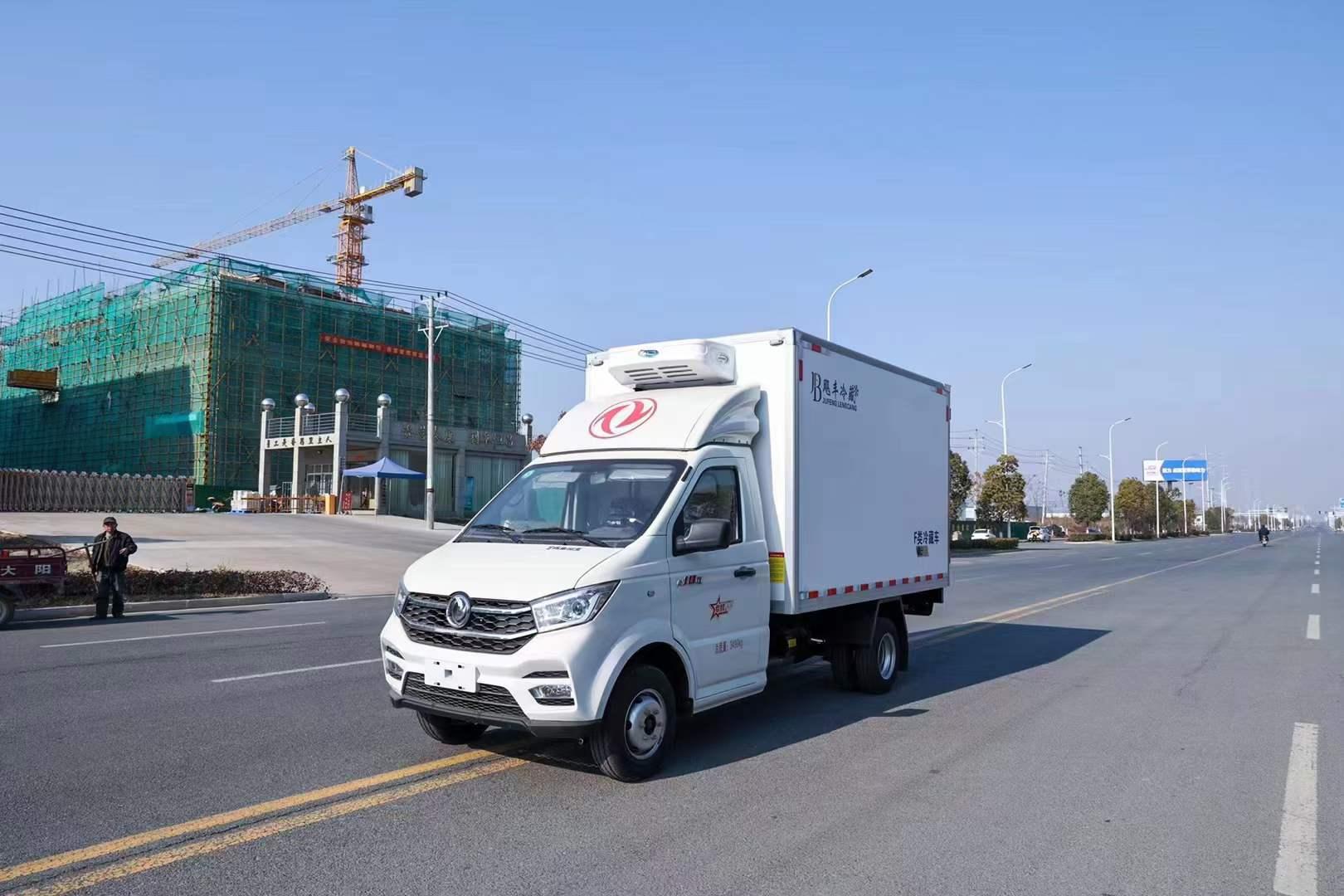 东风轻卡凯普特6.2米冷藏车,东风小霸王冷藏车