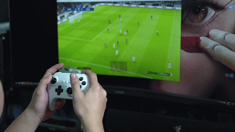 八位堂猎户座青春版手柄无死角,八位堂猎户座手柄和pro测评