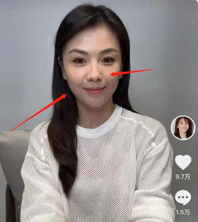 刘涛皮肤紧致胜过年轻女星,40岁刘涛皮肤白嫩零皱纹