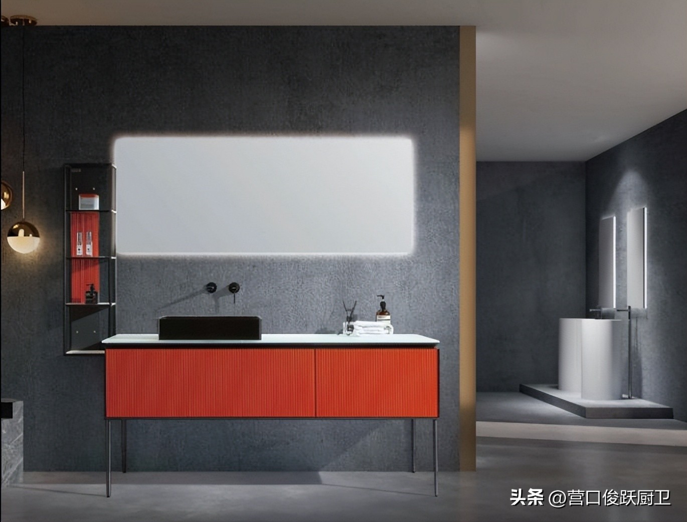 非标卫浴柜定制,卫浴高端定制浴室柜厂家