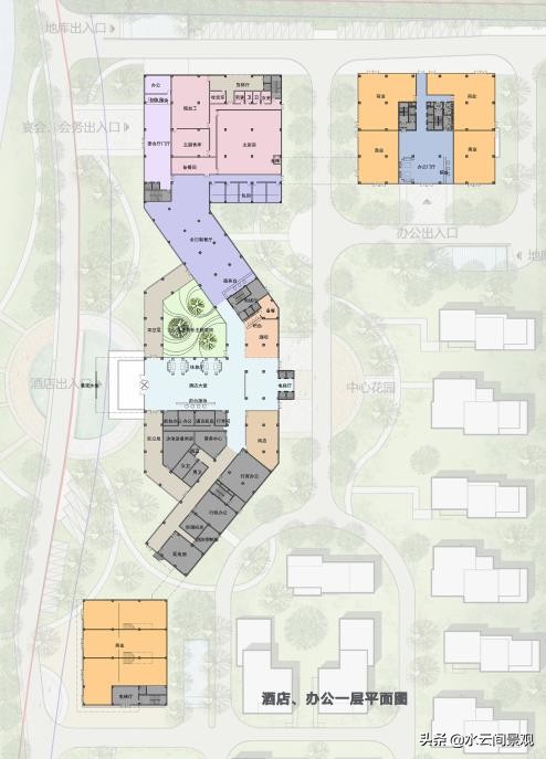 产业园规划建筑设计,智慧产业园区规划设计平面图