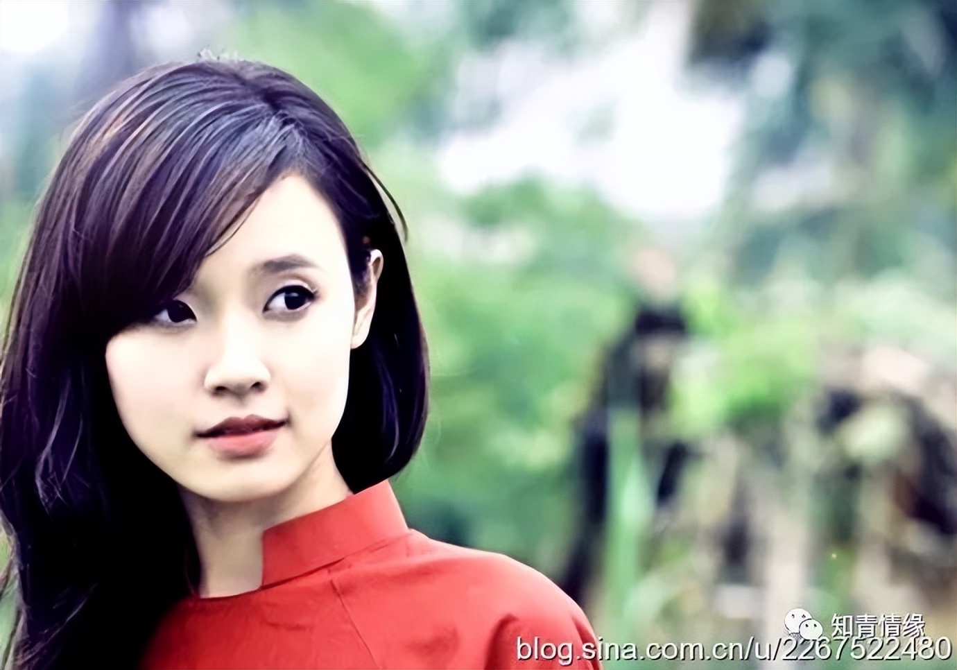 越南美女穿中国风旗袍,越南穿旗袍的民族美女