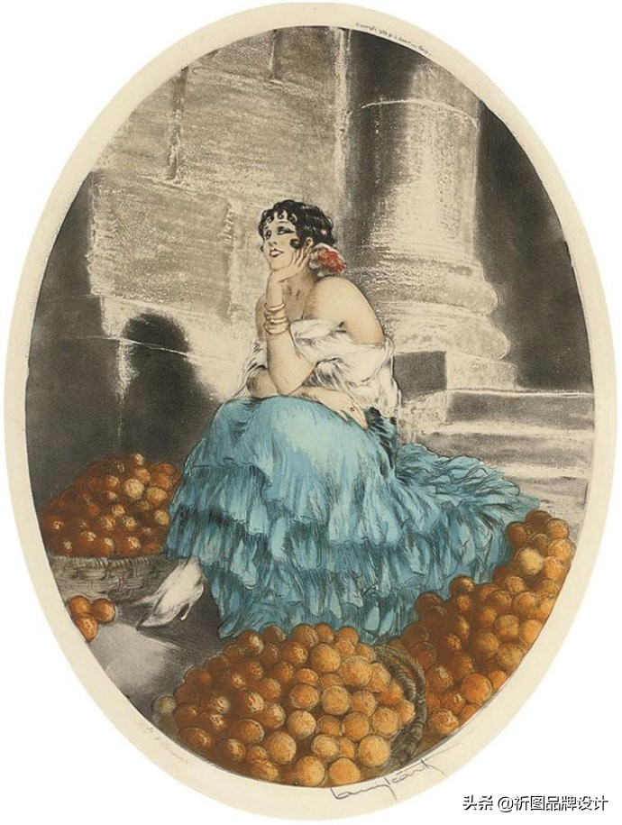 因为路边金发女郎而改变一生的油画家，他的人体油画定格18岁妻子