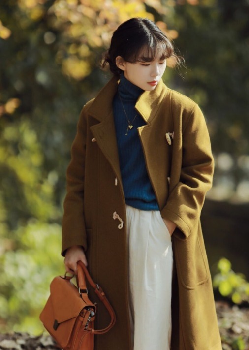 棕色大衣烂大街？学博主这样搭配，158cm也能穿出强大气场