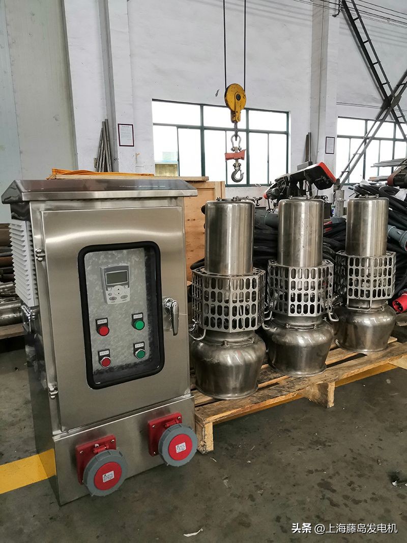 大型发电排水泵,拖车抽水发电一体机