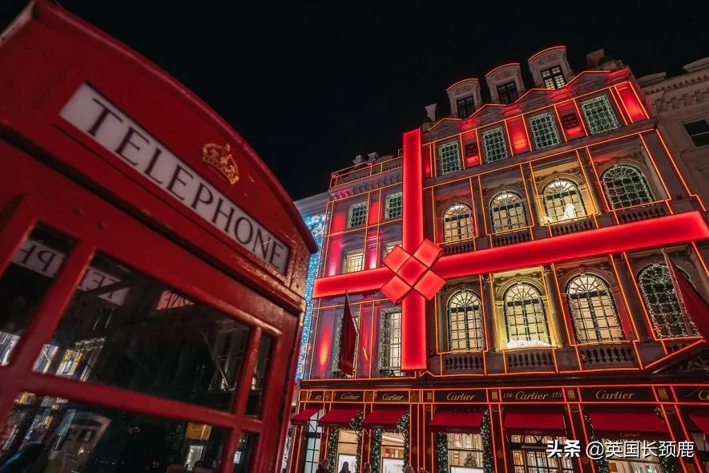 伦敦圣诞橱窗,2021年英国圣诞