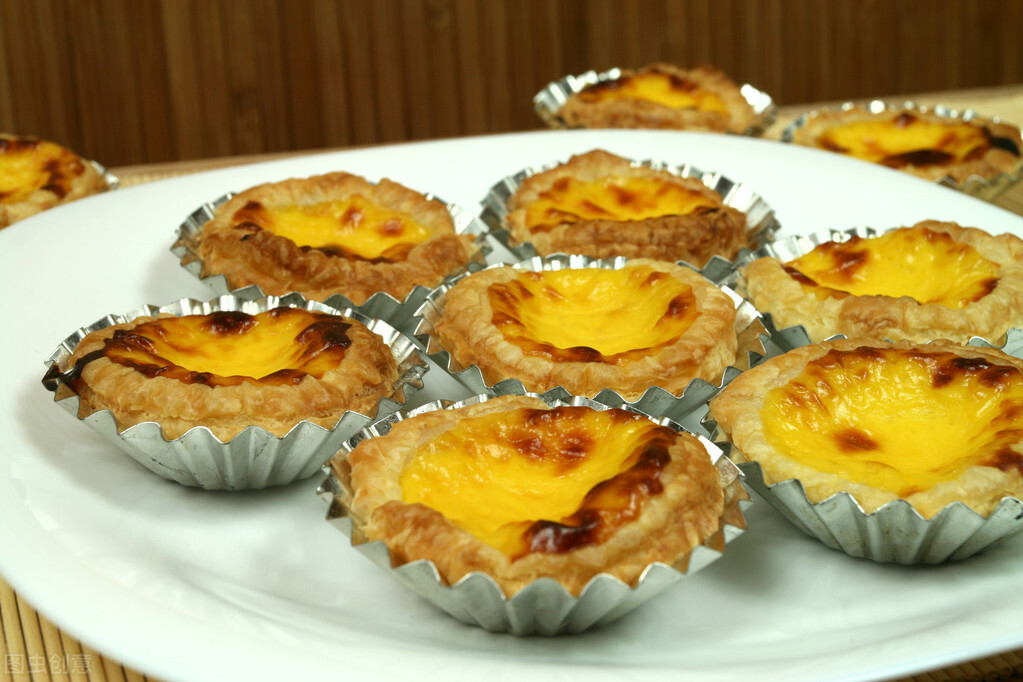 教你在家做蛋挞外酥里嫩香而不腻,奶香蛋挞巧克力蛋挞