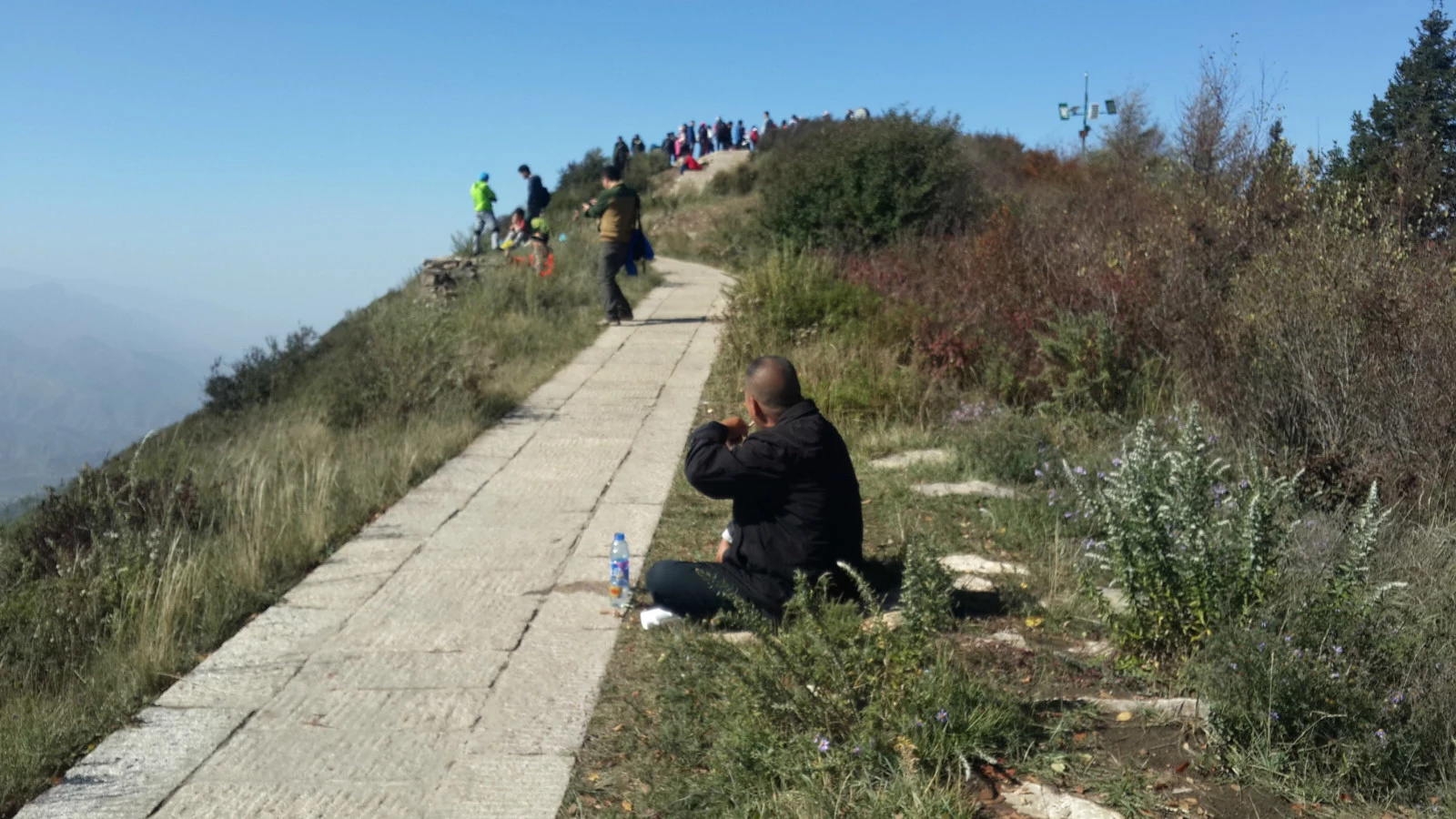 「金秋登山内晋冀」25:登恒山之快乐山行