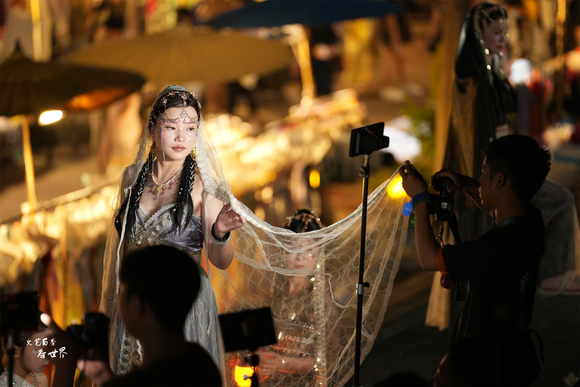 星光夜市艺术旅拍,西双版纳星光夜市拍照攻略