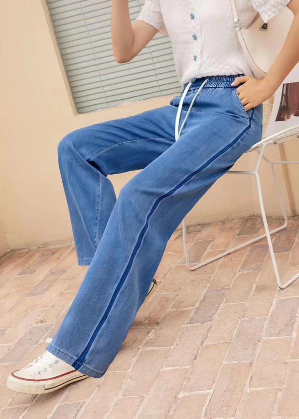 夏季必备冰丝牛仔裤,这个季节特别适合穿冰丝牛仔裤