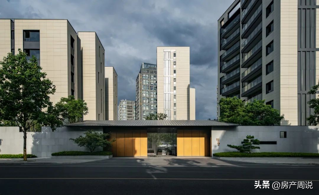 高档小区大门入口图片欣赏,高档小区大门入口门楼图