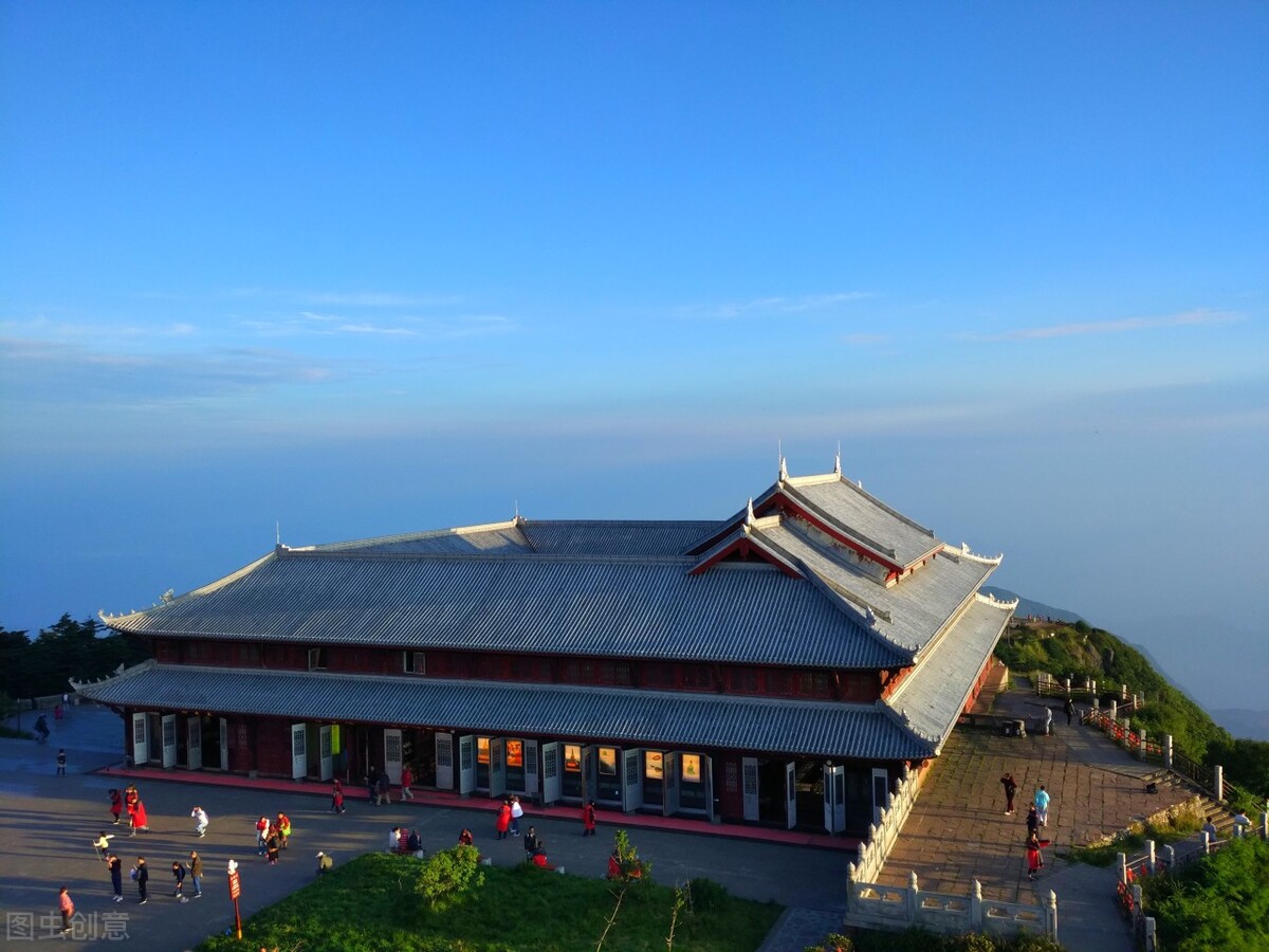 中国十大佛教名山排名图片,四大佛教名山哪个人气最大