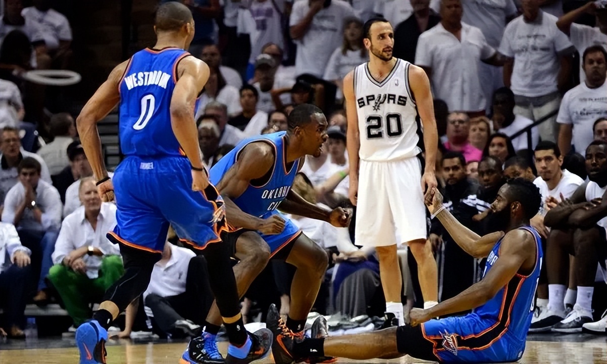 马刺50号球员,马刺吉诺比利职业生涯场均