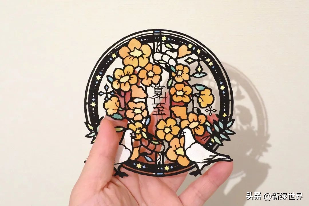 纸艺作品绘画,千变万化的纸艺术作品