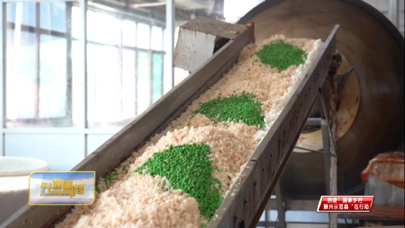 专栏《创建国家乡村振兴示范县在行动》兴城市大寨乡：家门口的酱菜厂