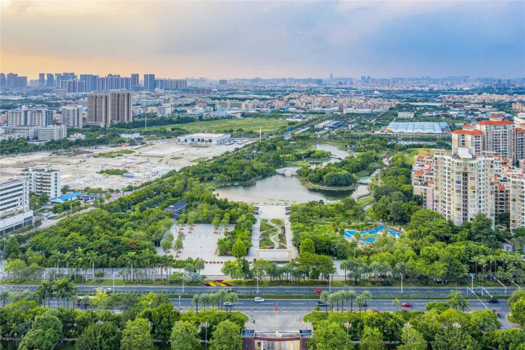 施工设计图、开放时间定了！南海中心两大公园最新进展→