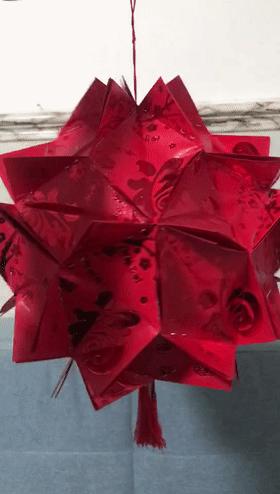 中秋灯笼怎么用红包手工制作,中秋节灯笼爆款成品怎么做