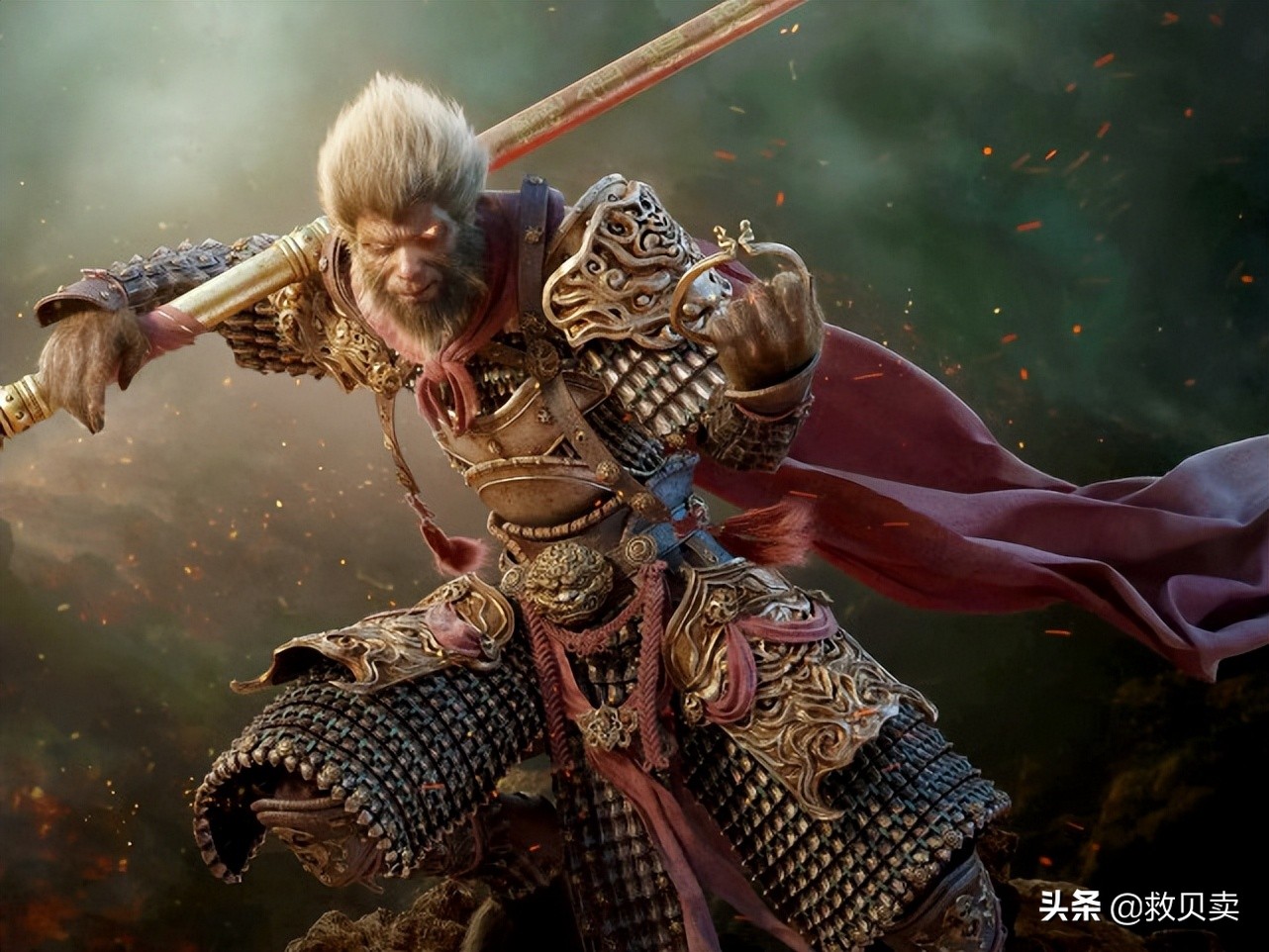 孙悟空的超一形态该怎么画,孙悟空真正的画法