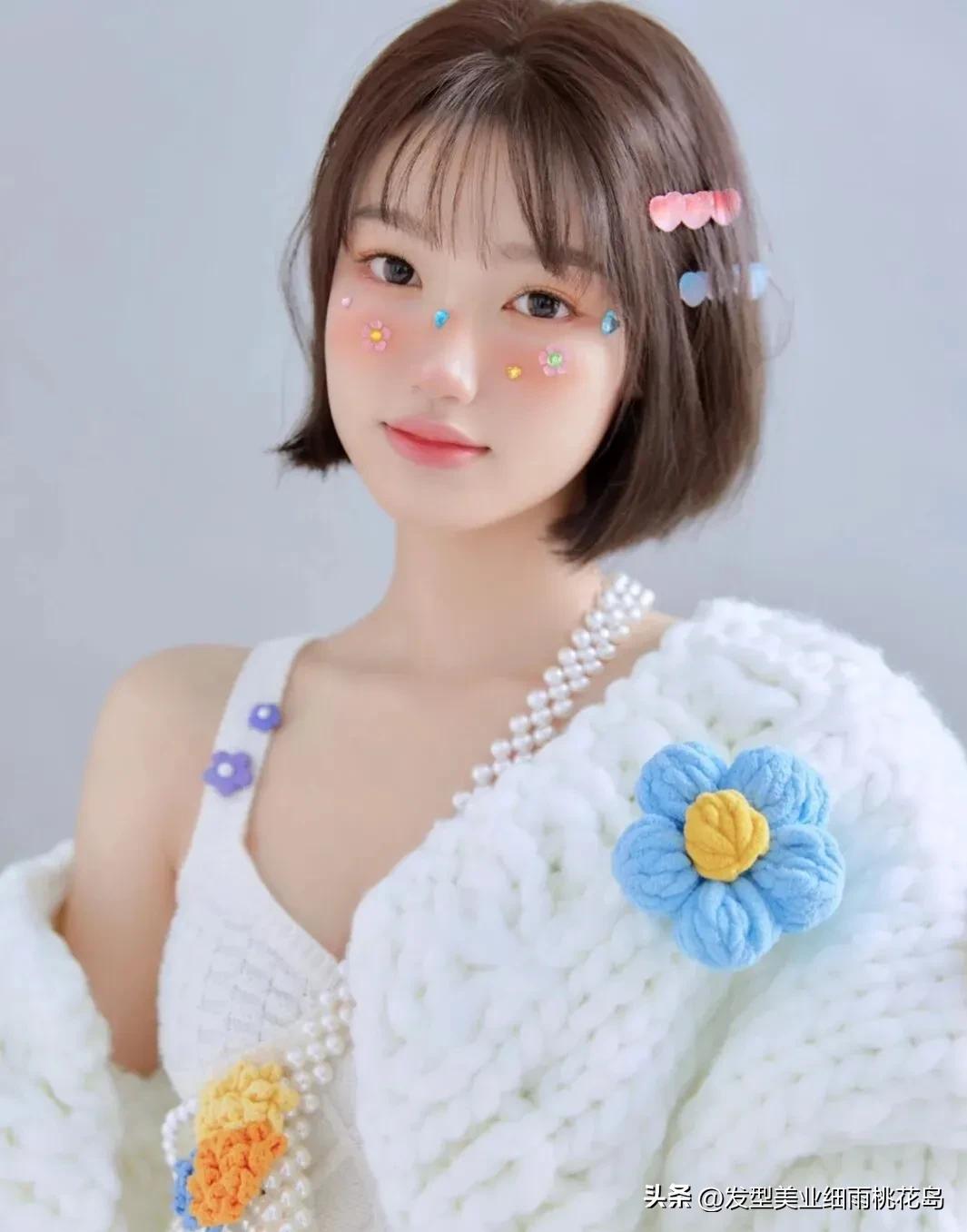 减龄短发乖乖款,乖乖女短发最新款