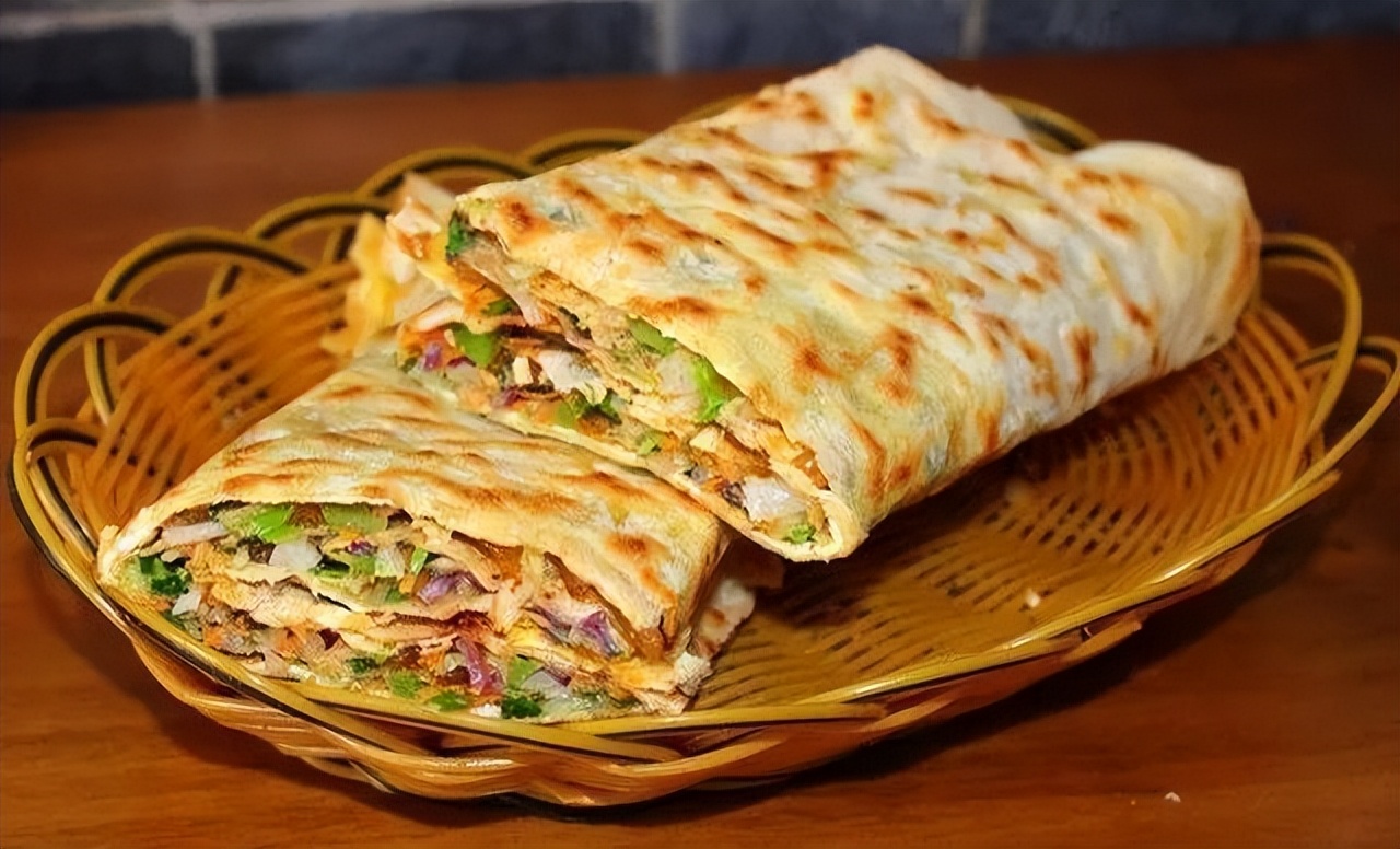 舌尖上的美食之山东菜煎饼,菜煎饼地道做法