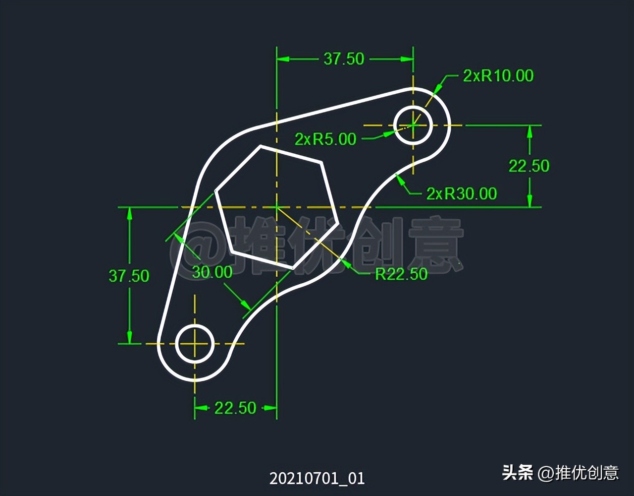 cad的机械制图初学入门图,cad机械制图与识图教程