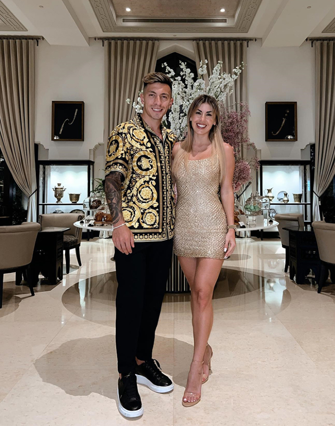 阿森纳马丁内斯女朋友,阿根廷球员女朋友