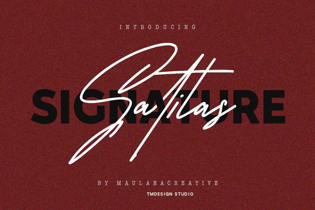 6款极致优雅手写字体,十大经典英文手写字体