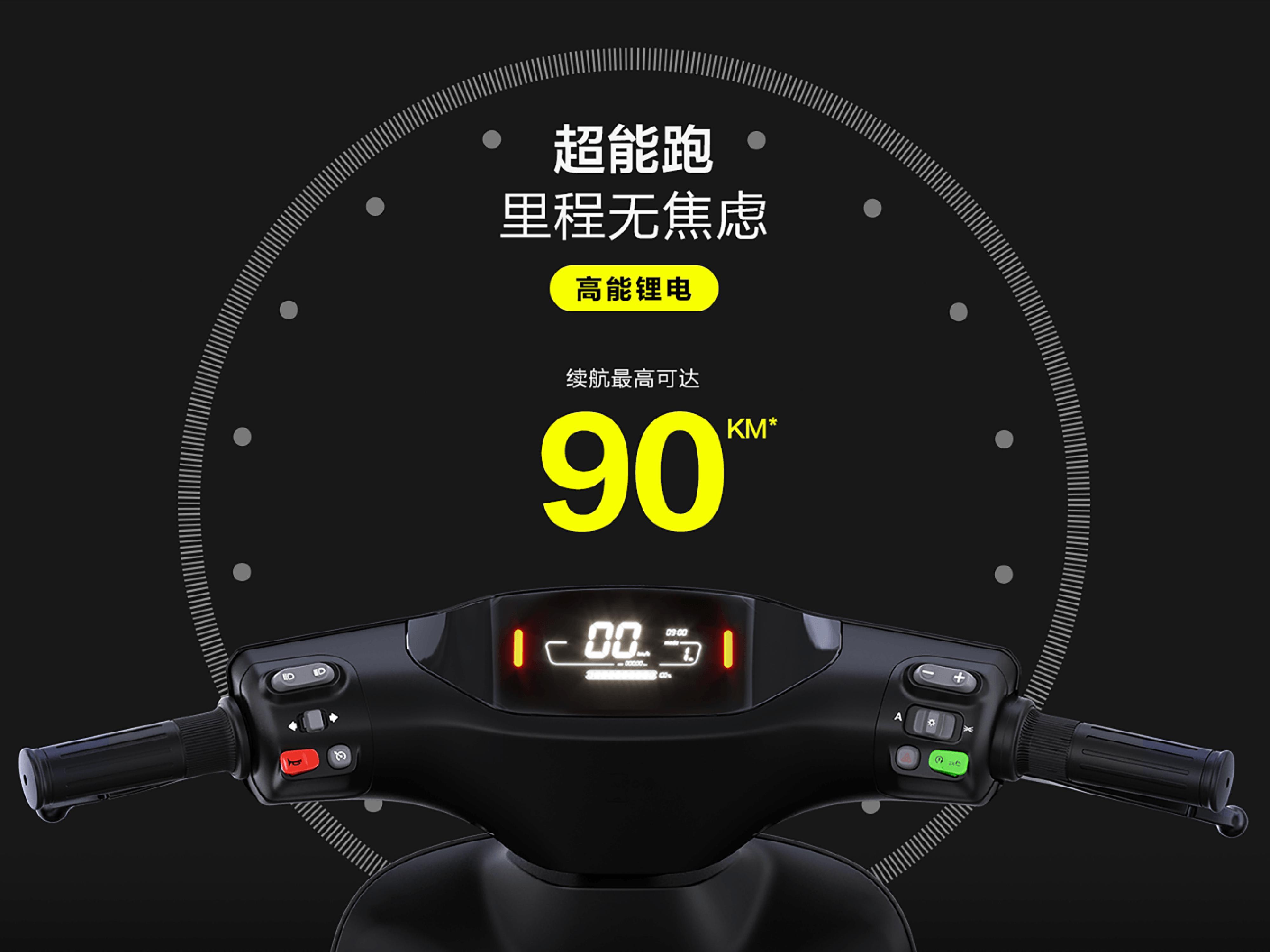 九号电动车远行者f90新国标,九号电动车f90哪款续航长