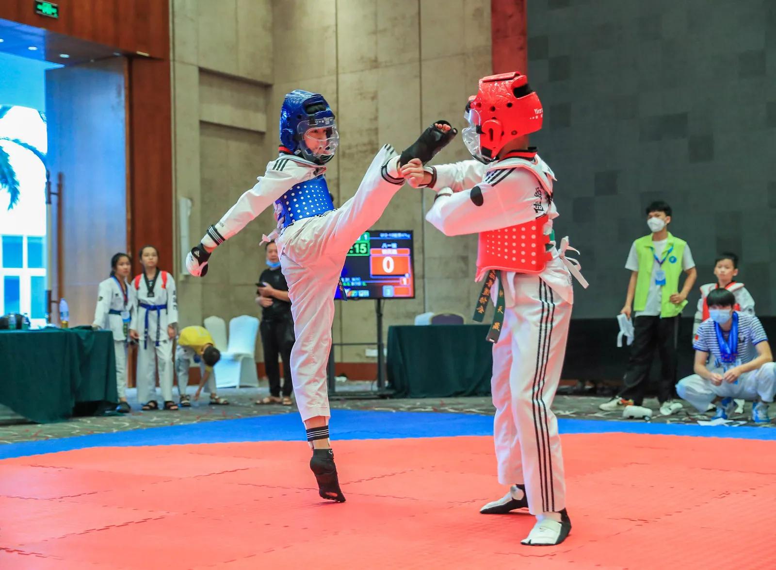 2021海南省跆拳道全民健身公开赛,跆拳道精英联赛总决赛