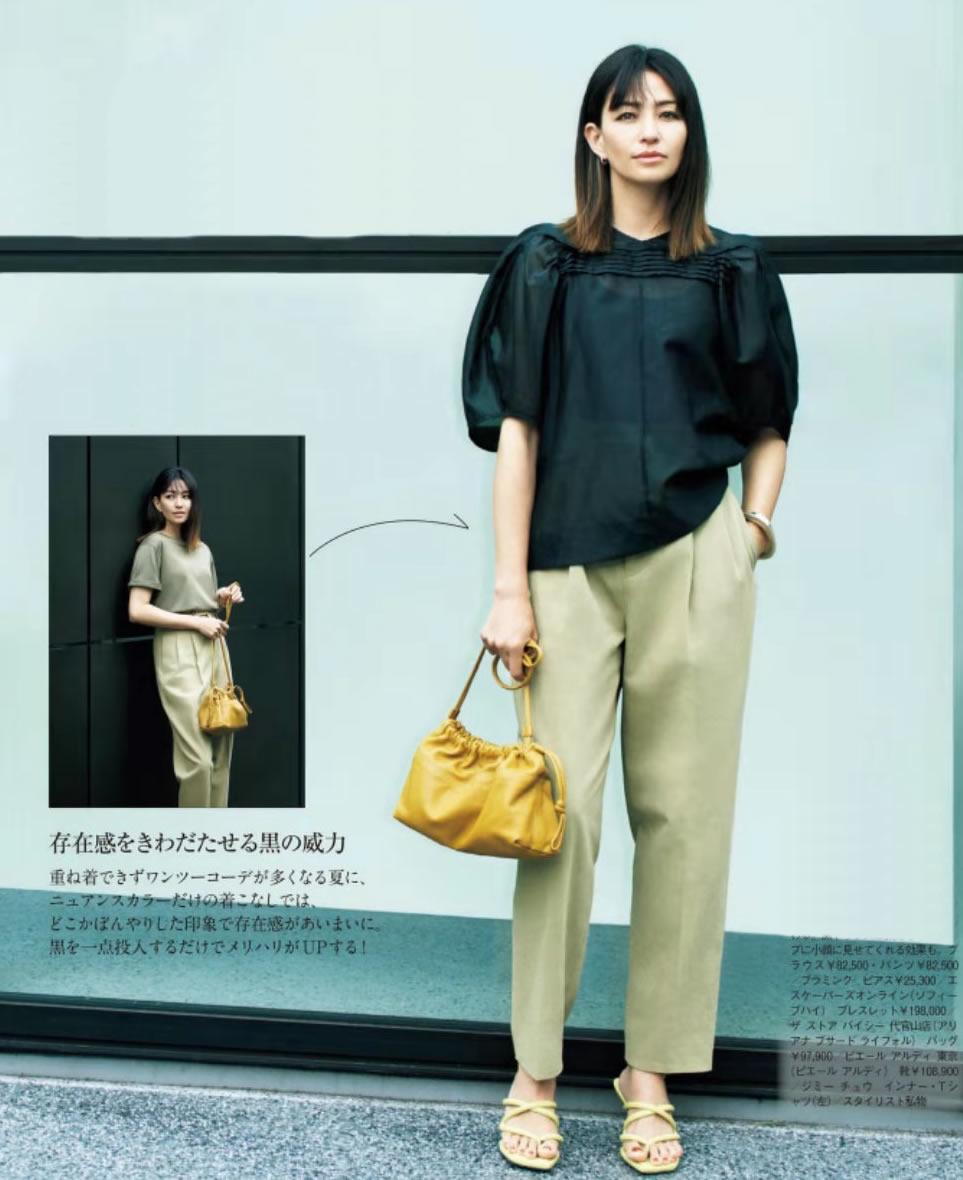 黑色系穿搭夏天裤子,黑色系怎么穿才能时髦又大气
