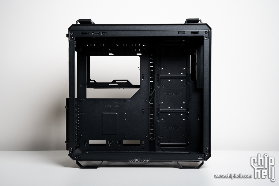 华硕tufgaminggt502弹药库白色,华硕gt502机箱黑橙搭配