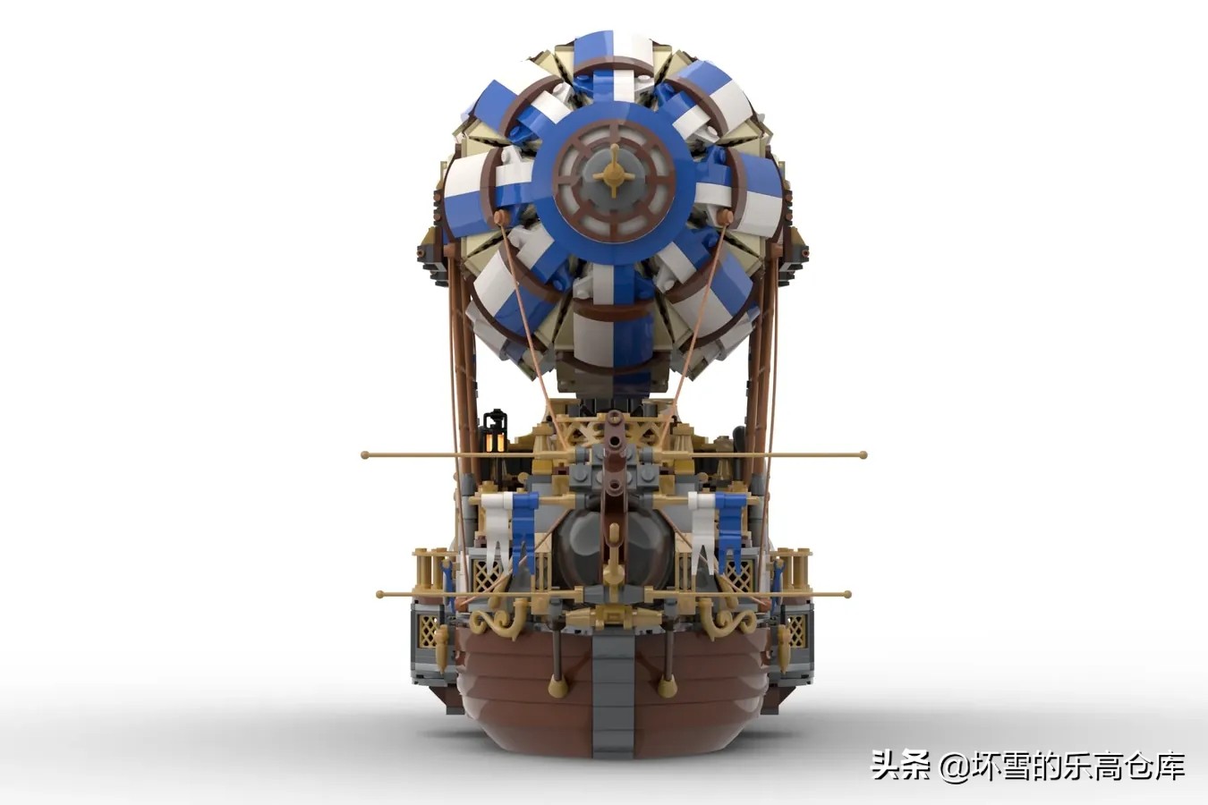落选的参赛作品,乐高蒸汽飞艇