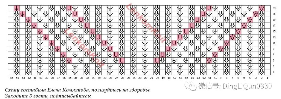 蓝色针织衫图解,有图解的套头针织衫